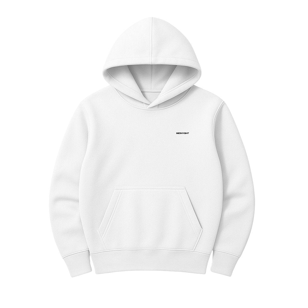 Logo Hoodie White